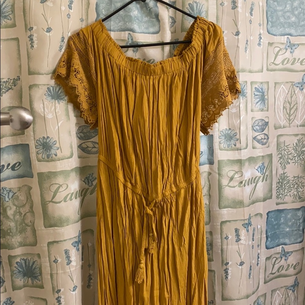 Mustard jumpsuit 3XL